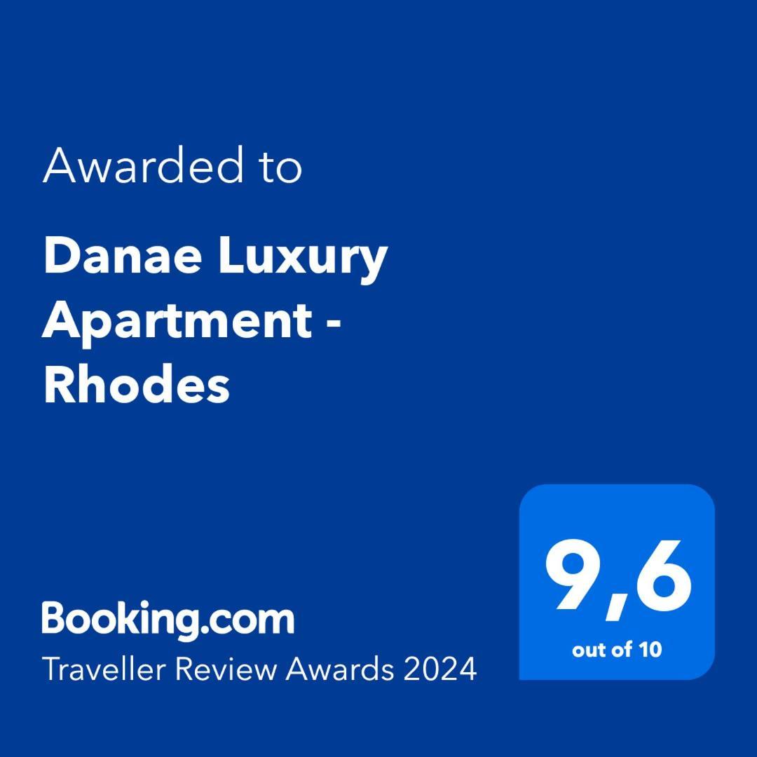 Danae Luxury Apartment - Rhodes Rhodes City Exteriör bild